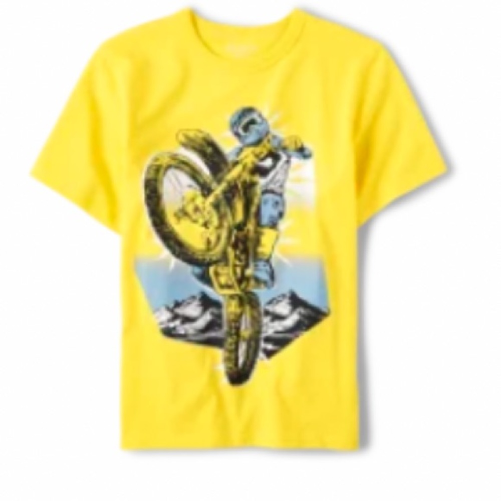 Boys biker tee size 14